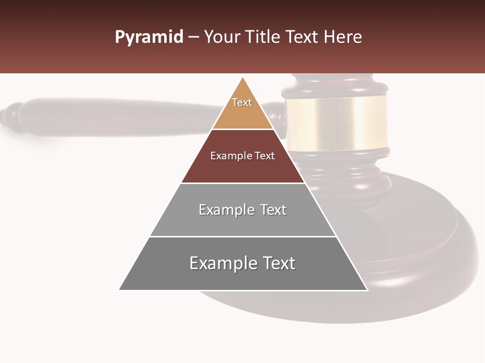 Sentence Law Authority PowerPoint Template