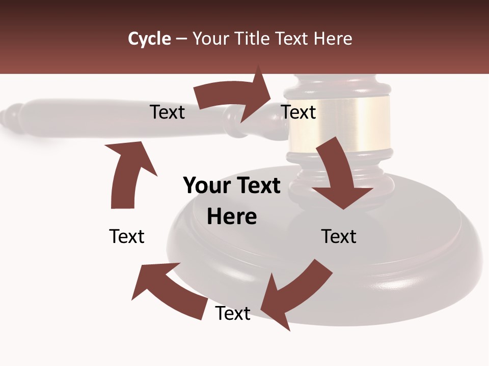 Sentence Law Authority PowerPoint Template