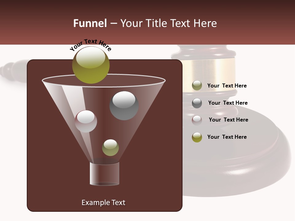 Sentence Law Authority PowerPoint Template