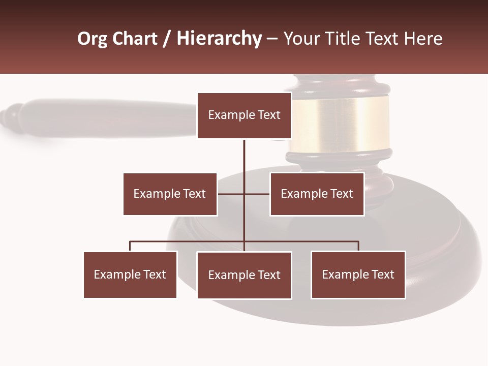 Sentence Law Authority PowerPoint Template