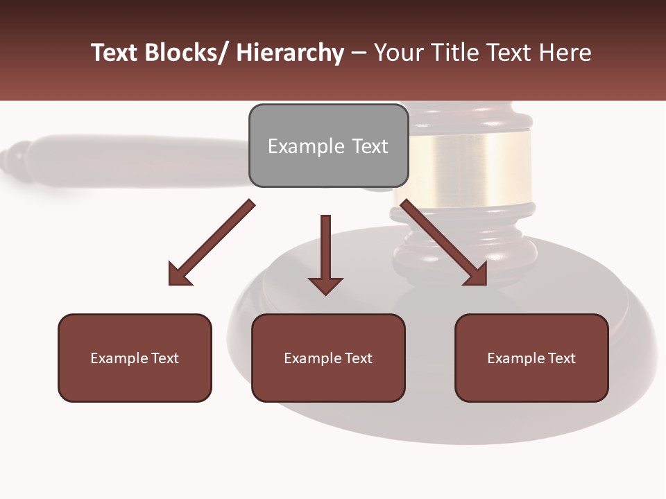 Sentence Law Authority PowerPoint Template