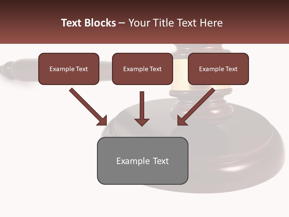 Sentence Law Authority PowerPoint Template