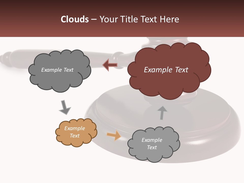 Sentence Law Authority PowerPoint Template