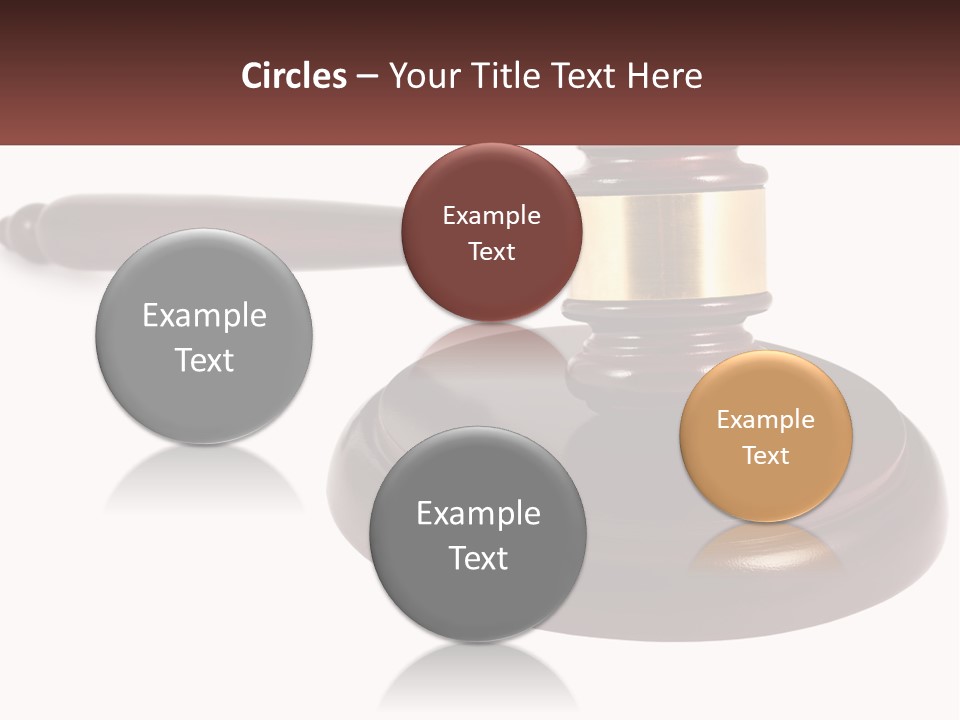 Sentence Law Authority PowerPoint Template