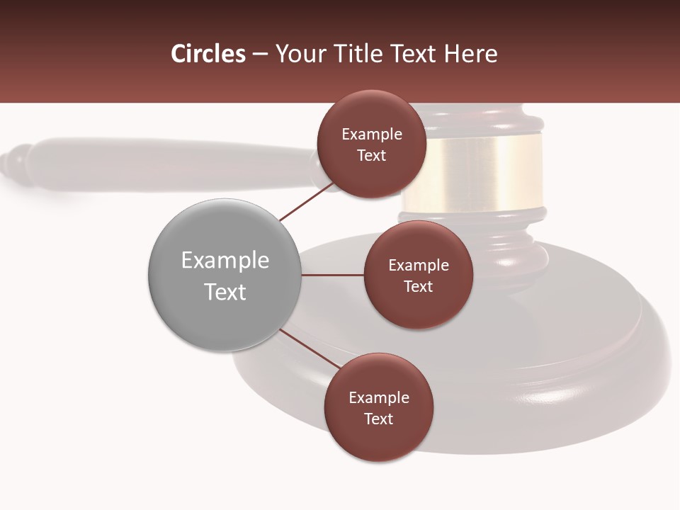 Sentence Law Authority PowerPoint Template