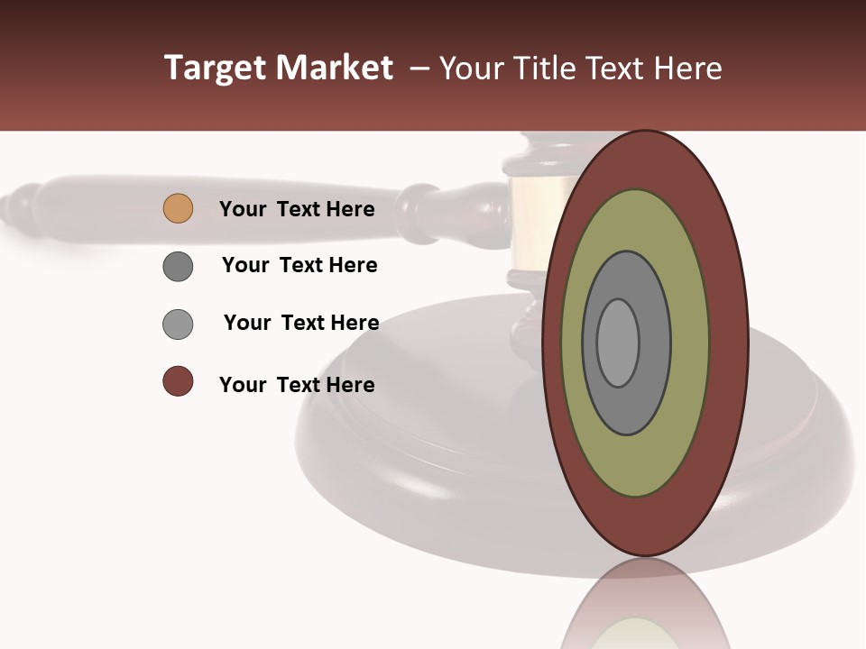 Sentence Law Authority PowerPoint Template