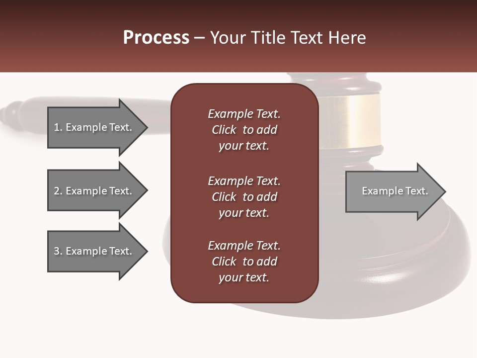 Sentence Law Authority PowerPoint Template