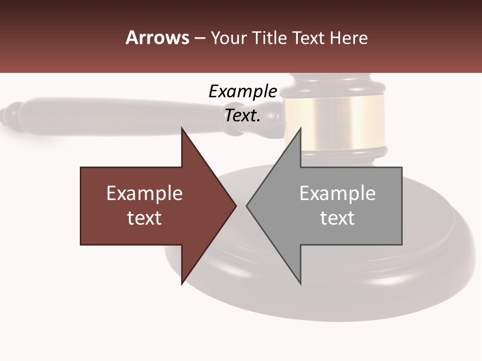 Sentence Law Authority PowerPoint Template