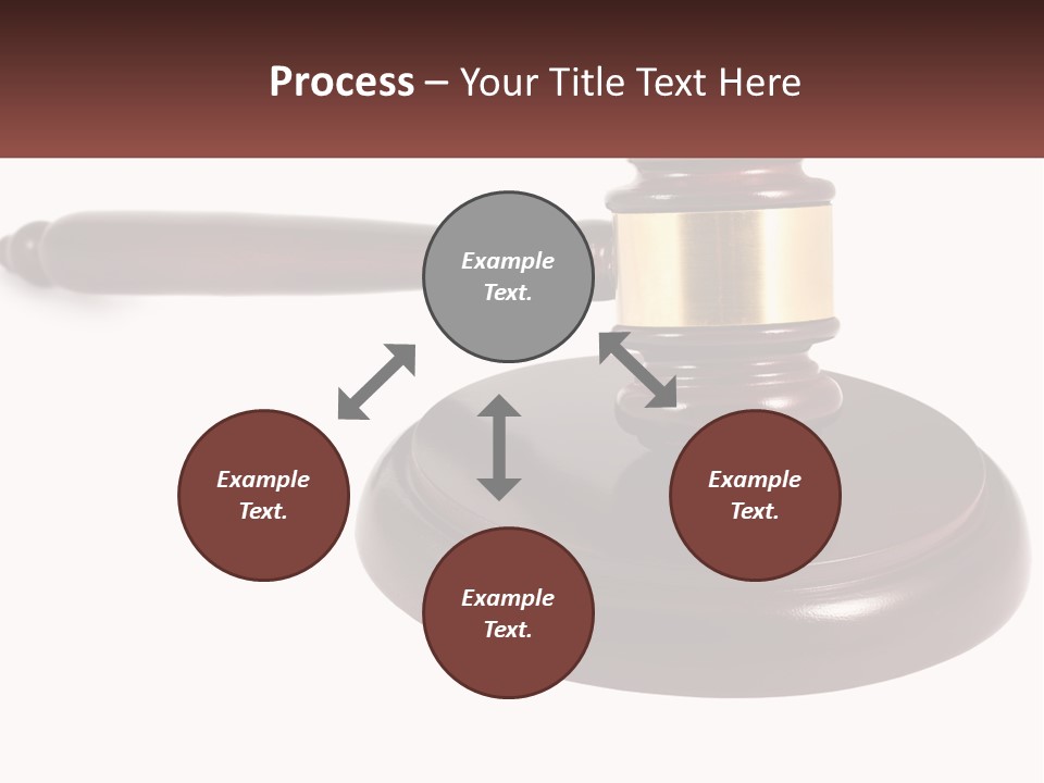 Sentence Law Authority PowerPoint Template