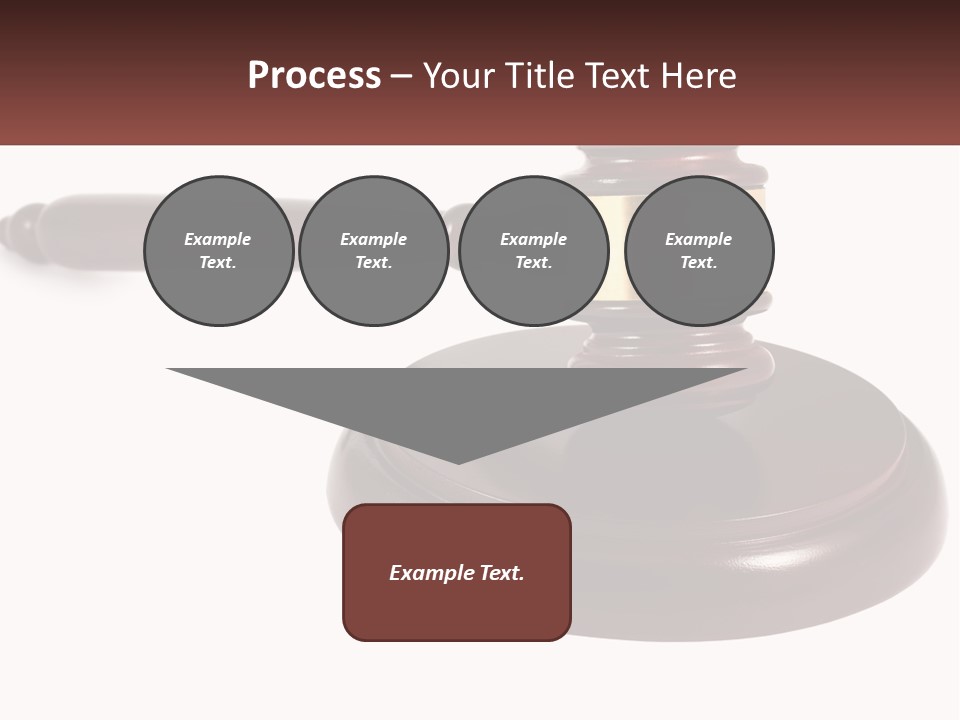 Sentence Law Authority PowerPoint Template