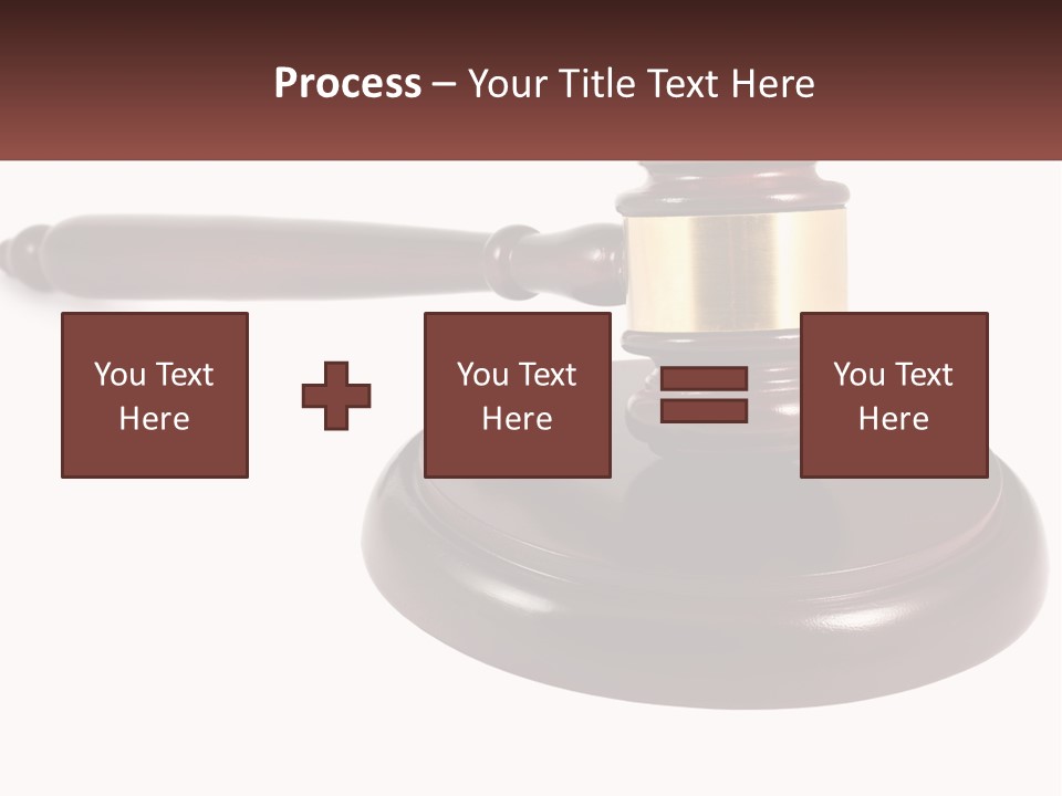 Sentence Law Authority PowerPoint Template