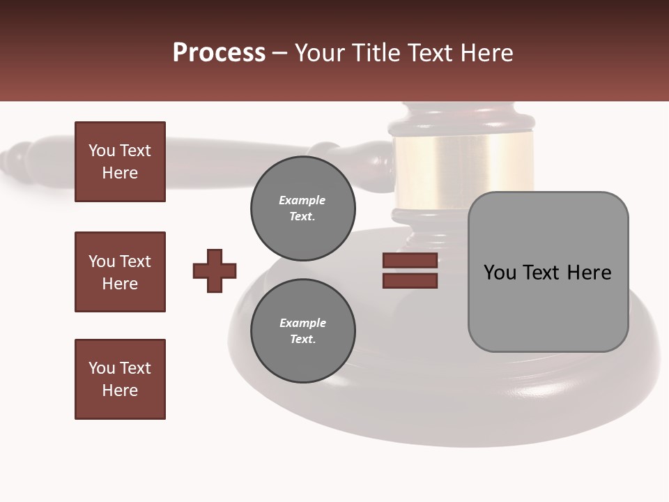 Sentence Law Authority PowerPoint Template