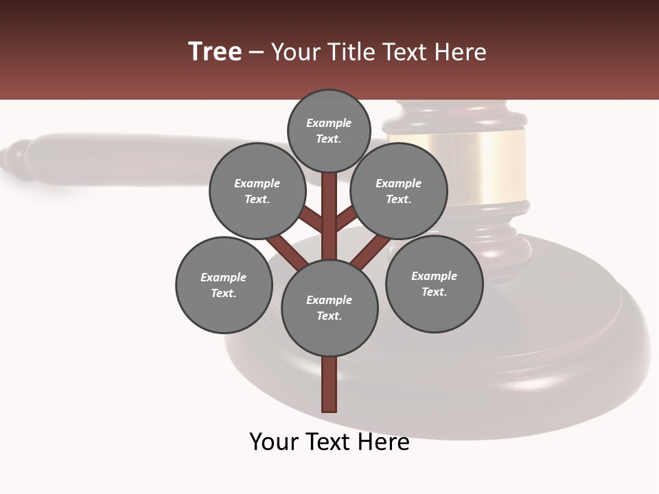 Sentence Law Authority PowerPoint Template