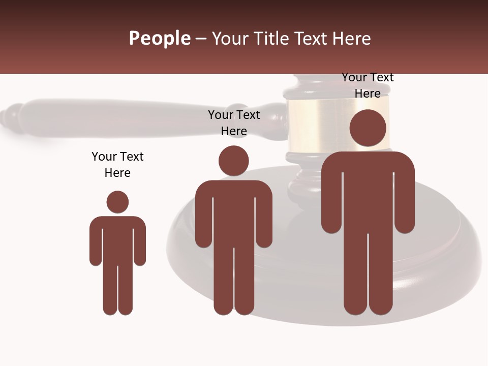 Sentence Law Authority PowerPoint Template