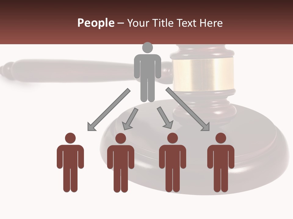 Sentence Law Authority PowerPoint Template