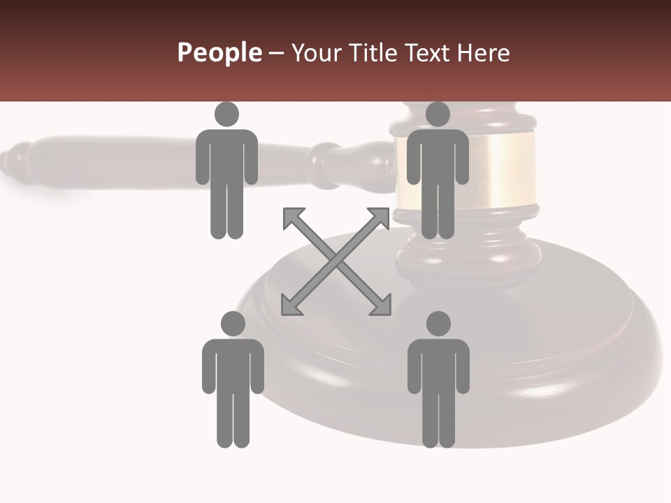 Sentence Law Authority PowerPoint Template