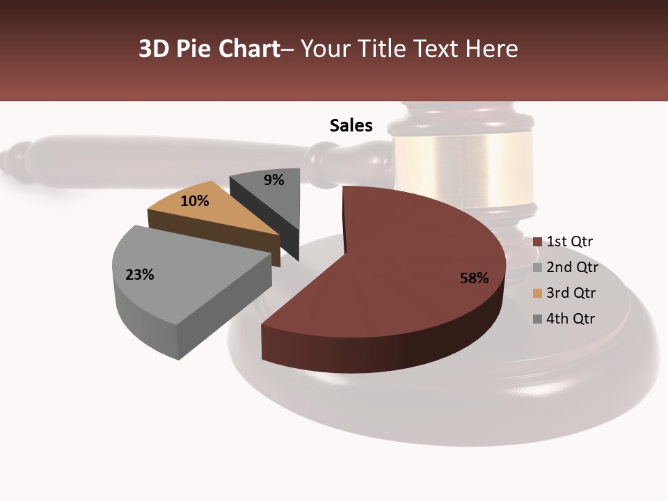 Sentence Law Authority PowerPoint Template
