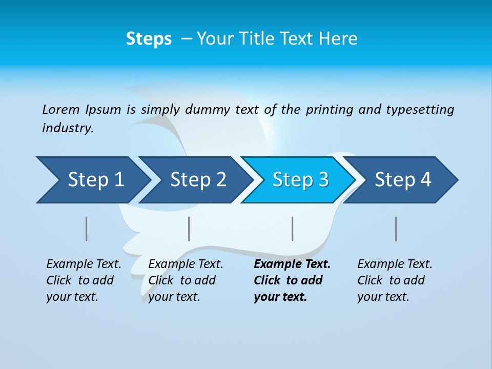 Purity Fly Symbolism PowerPoint Template
