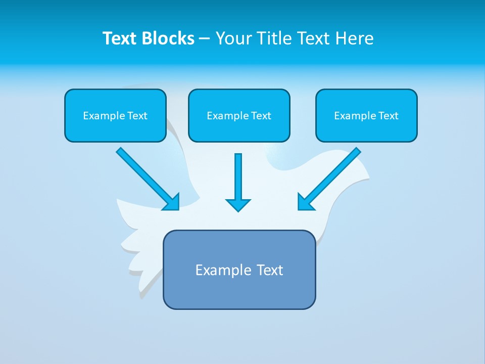 Purity Fly Symbolism PowerPoint Template