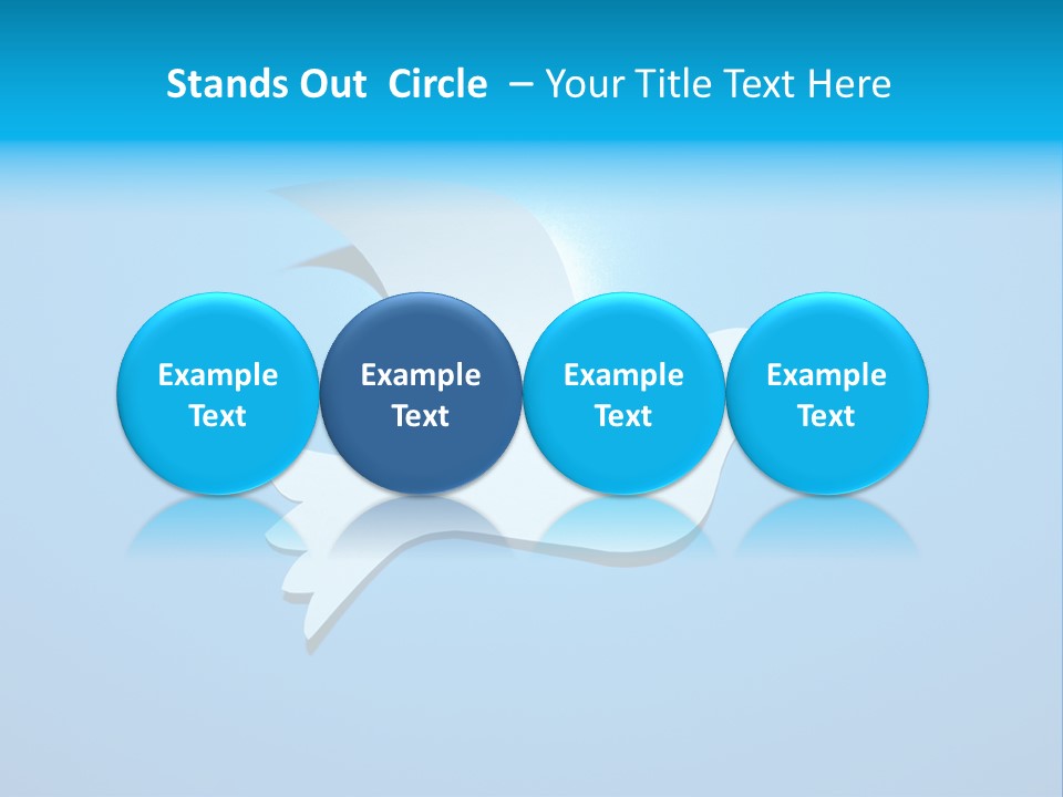 Purity Fly Symbolism PowerPoint Template