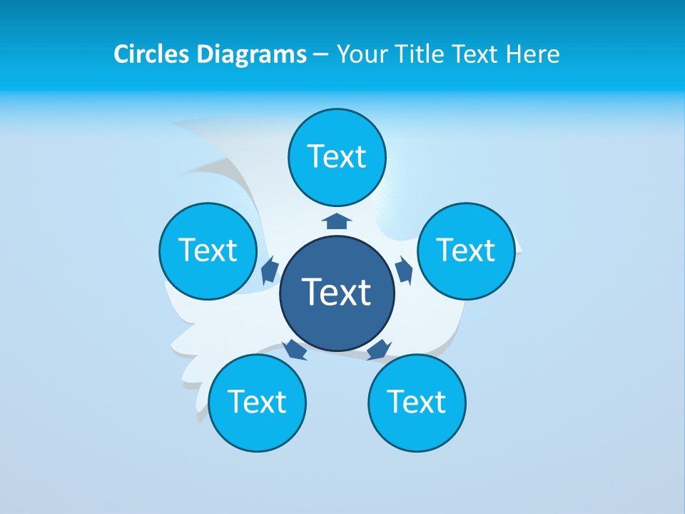 Purity Fly Symbolism PowerPoint Template