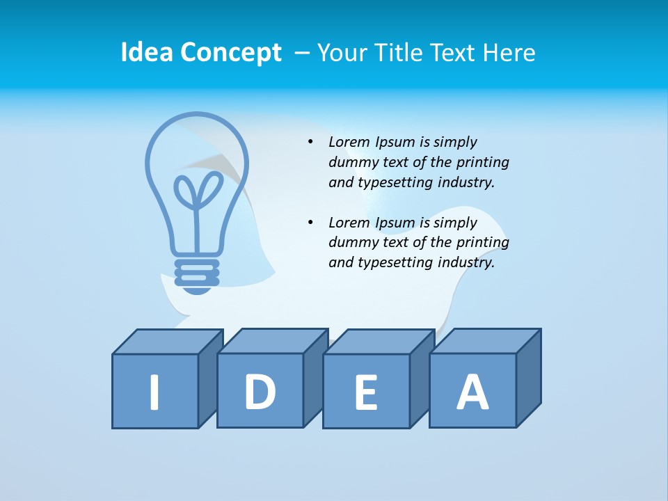 Purity Fly Symbolism PowerPoint Template