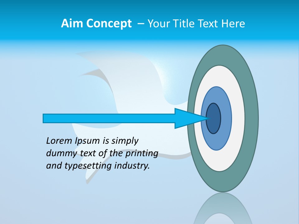 Purity Fly Symbolism PowerPoint Template