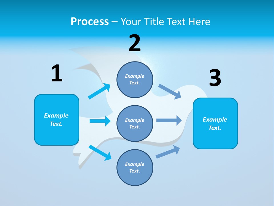 Purity Fly Symbolism PowerPoint Template