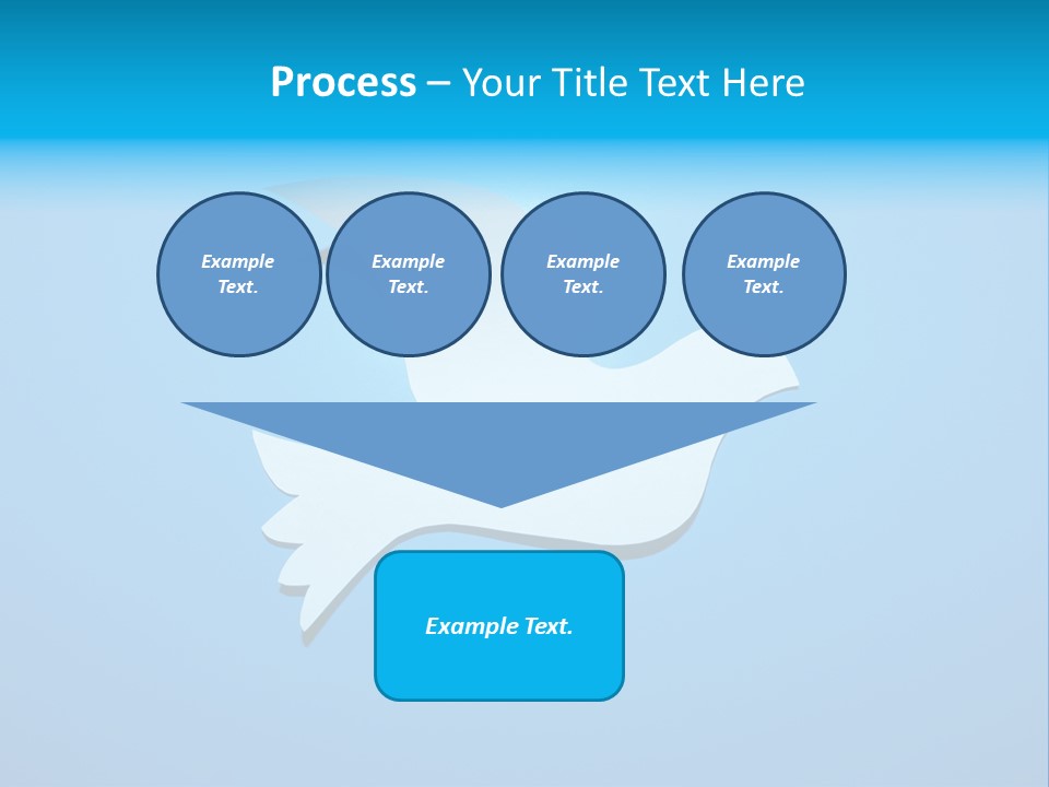Purity Fly Symbolism PowerPoint Template