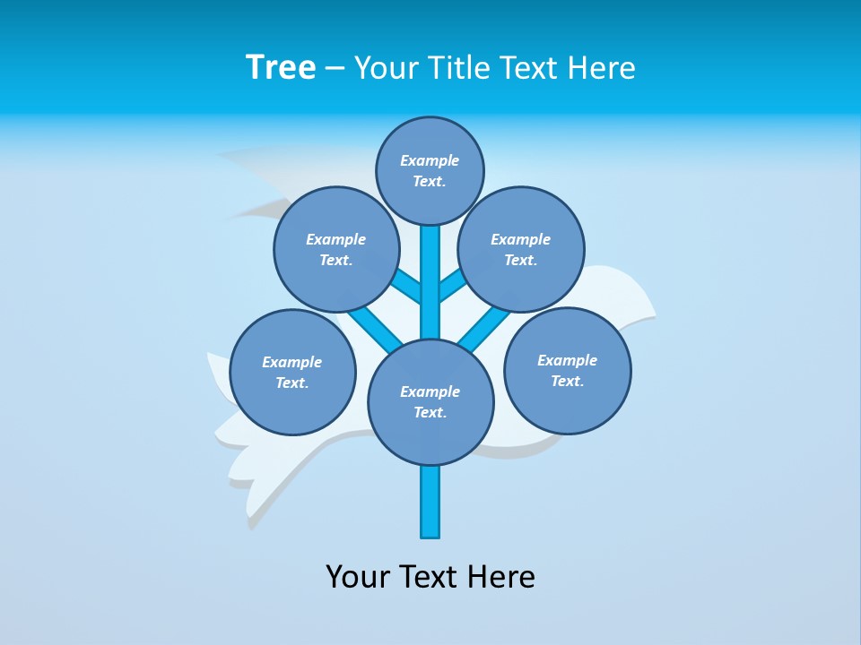 Purity Fly Symbolism PowerPoint Template