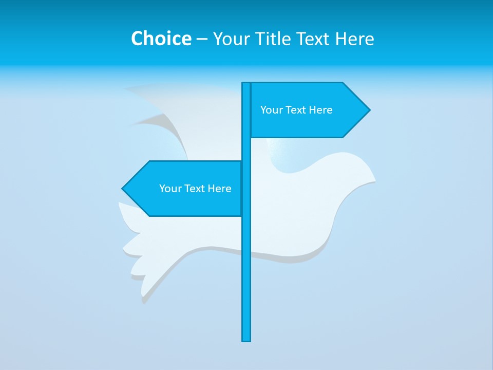 Purity Fly Symbolism PowerPoint Template