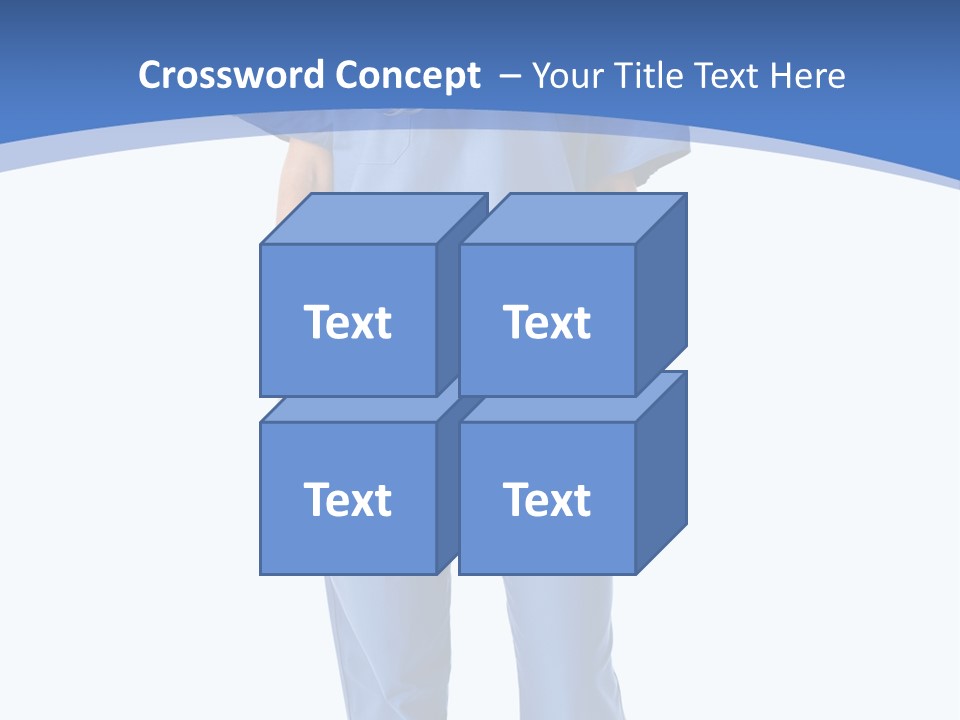 Full Copy Isolated PowerPoint Template