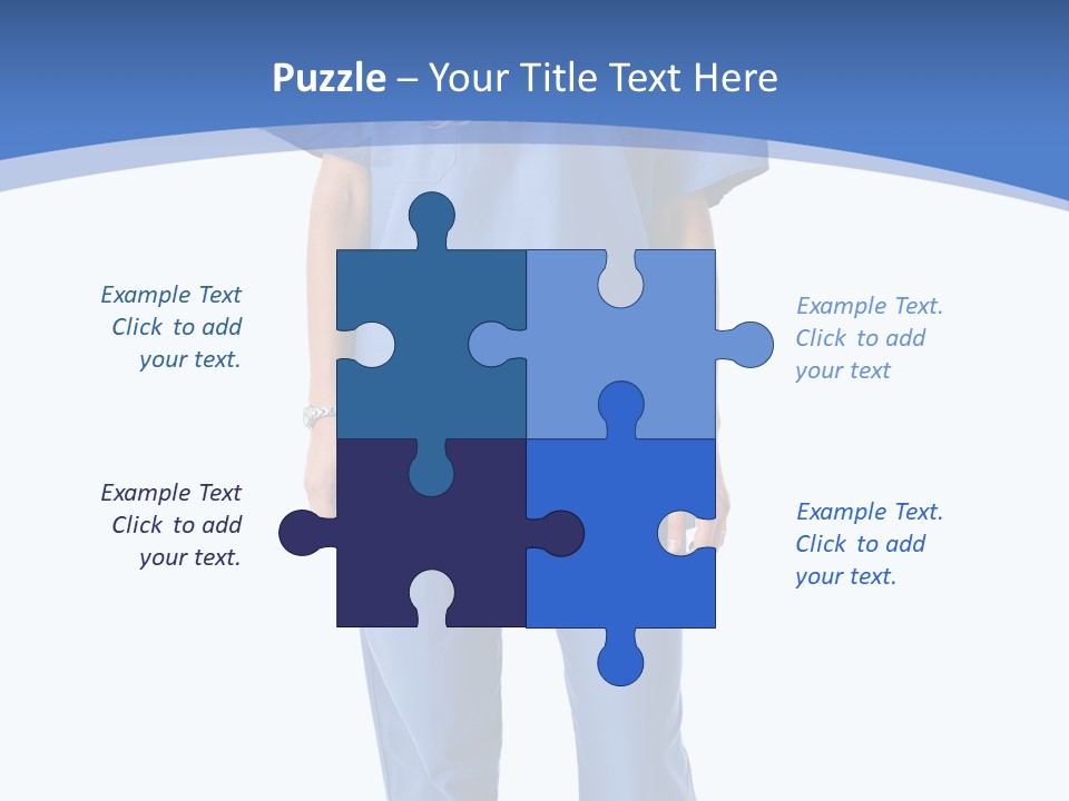 Full Copy Isolated PowerPoint Template