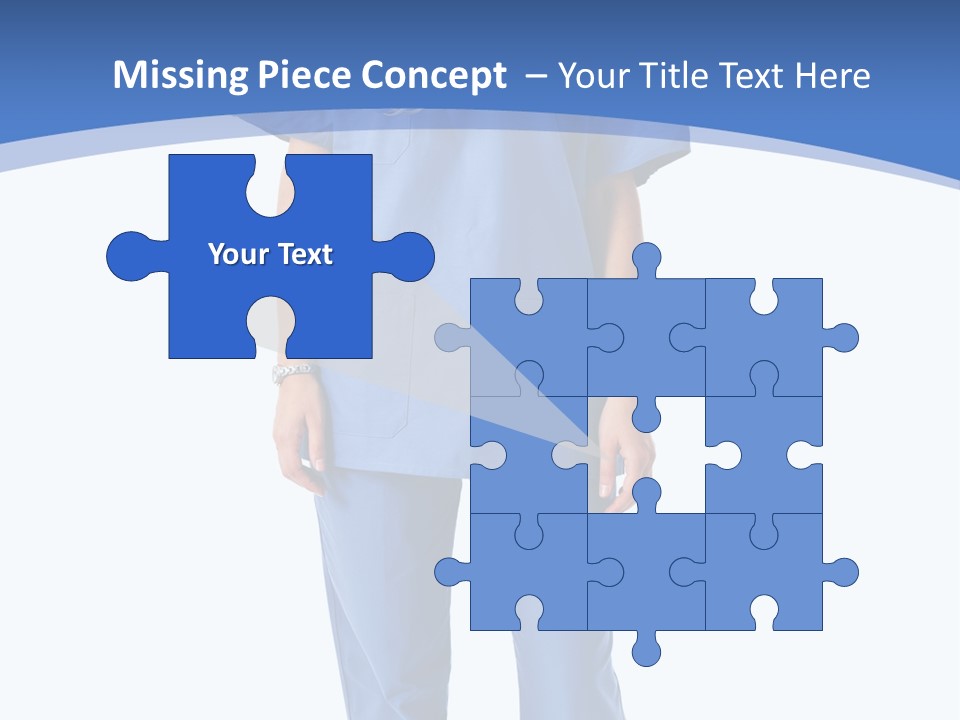 Full Copy Isolated PowerPoint Template