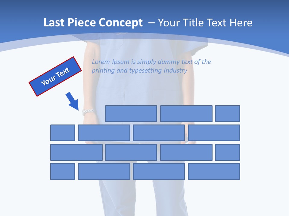 Full Copy Isolated PowerPoint Template