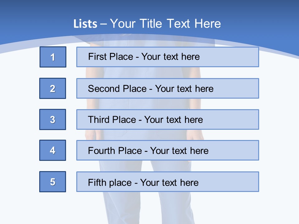 Full Copy Isolated PowerPoint Template