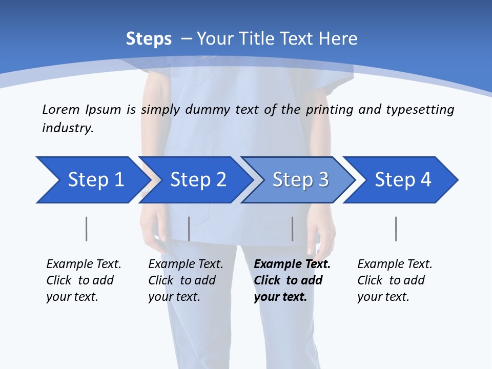 Full Copy Isolated PowerPoint Template