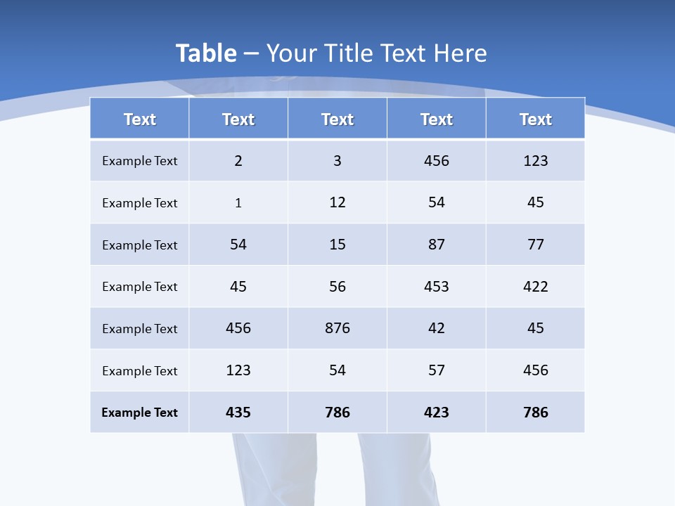 Full Copy Isolated PowerPoint Template