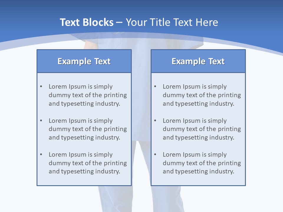 Full Copy Isolated PowerPoint Template