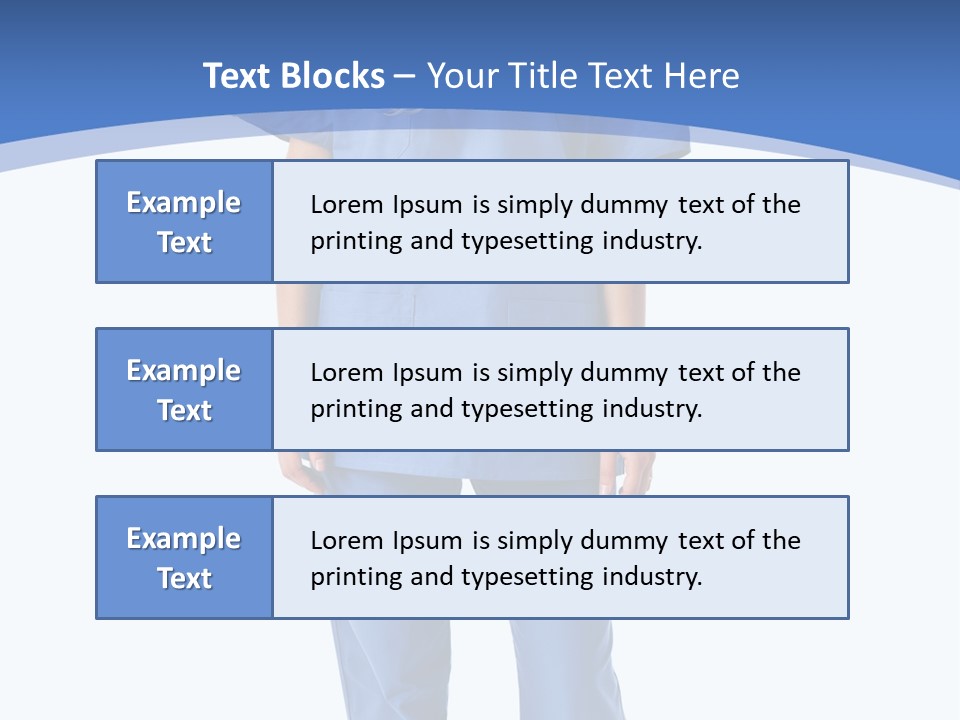 Full Copy Isolated PowerPoint Template