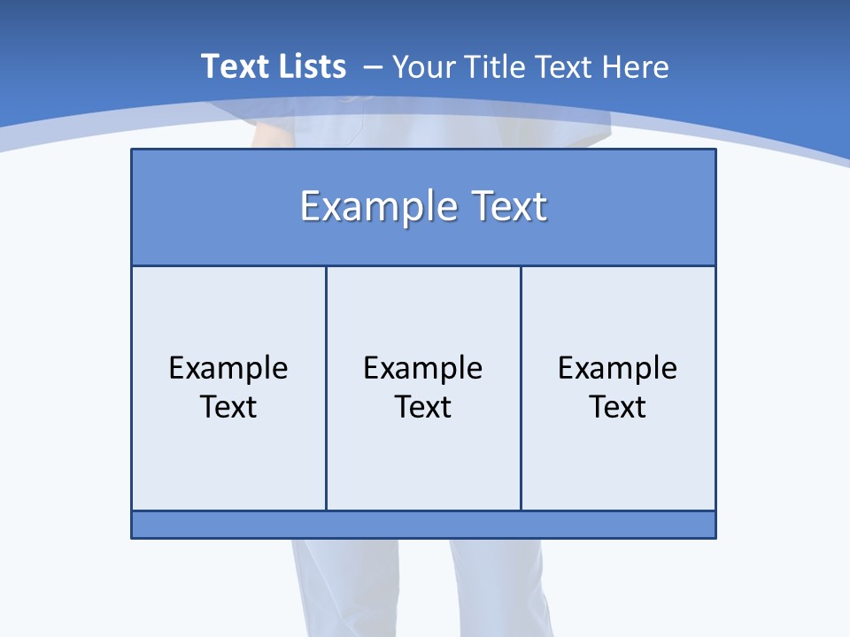 Full Copy Isolated PowerPoint Template