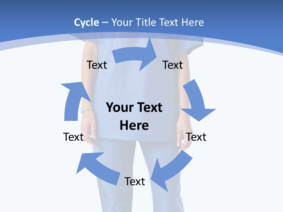 Full Copy Isolated PowerPoint Template