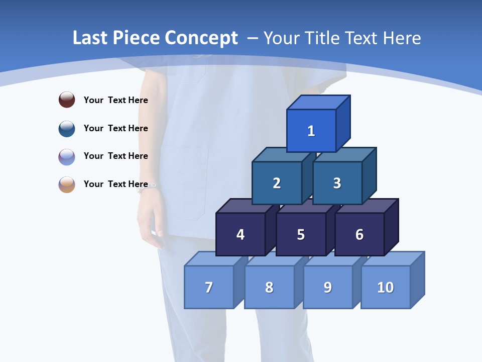 Full Copy Isolated PowerPoint Template