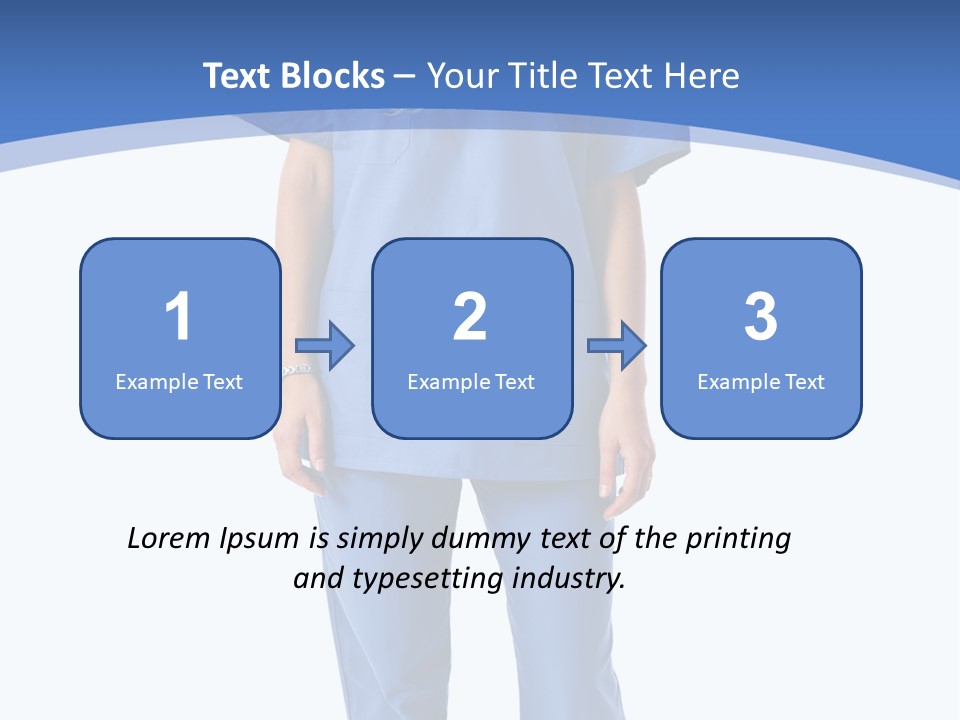 Full Copy Isolated PowerPoint Template