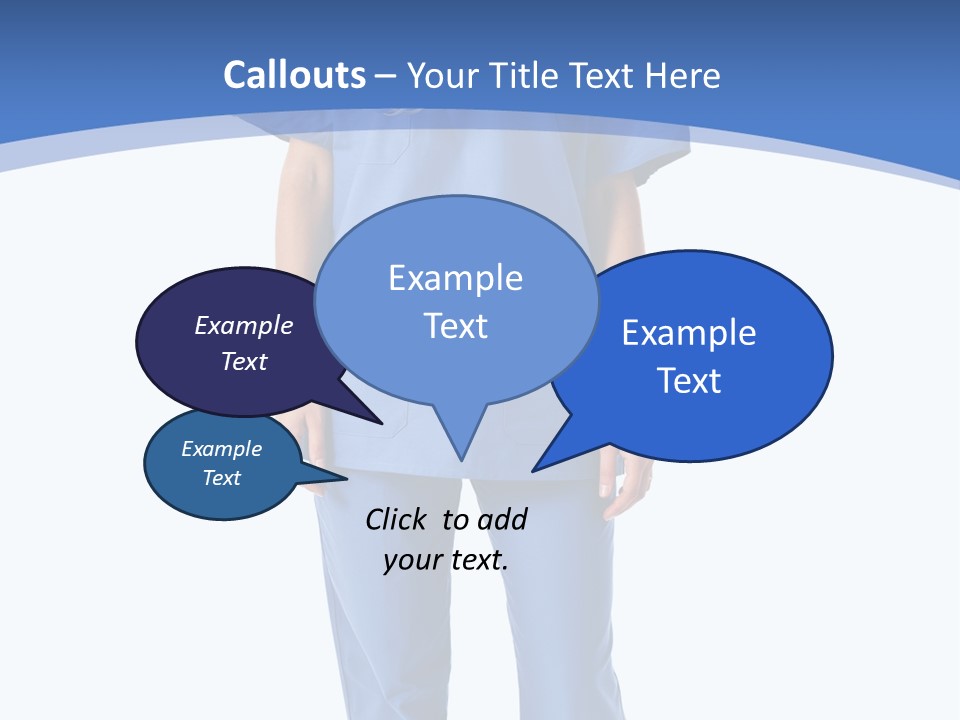 Full Copy Isolated PowerPoint Template