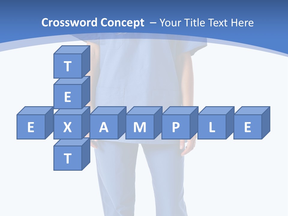 Full Copy Isolated PowerPoint Template