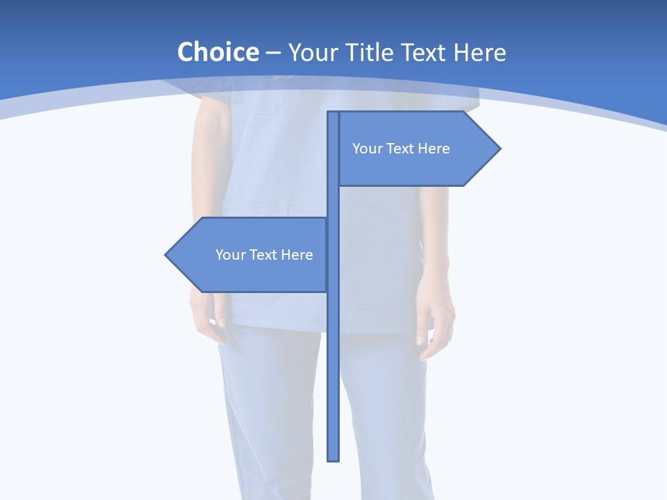 Full Copy Isolated PowerPoint Template