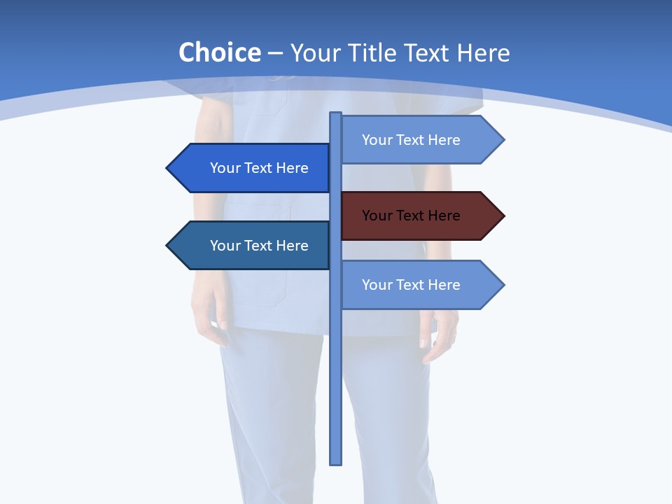 Full Copy Isolated PowerPoint Template