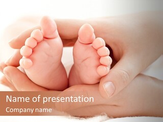 Protection Cute Hand PowerPoint Template