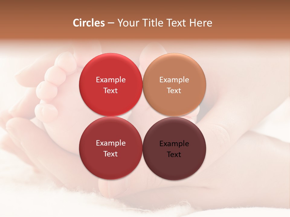 Protection Cute Hand PowerPoint Template